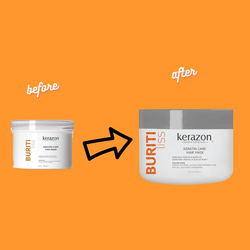 Buriti Liss - Mascarilla antiencrespamiento para el cuidado del cabello
