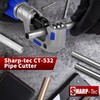 Sharp-tec 4-32mm Pipe Cutter, Adjustable Tube Cutter with Aluminum Alloy