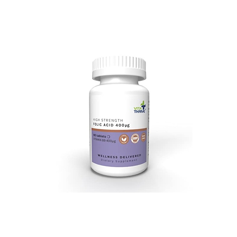 VitaThrive® Folic Acid 400µg – 90 Tablets