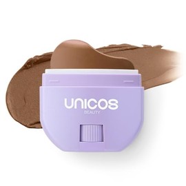 UNICOS Barra de contorno en crema, maquillaje ergonómico para esculpir con fórmula de crema a polvo, resistente al agua las 24 horas y al sudor, bronc