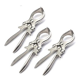 AAProTools 3 Pieces Set of Castration Plier Stainless Steel (Burdizzo Style) 9"