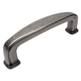 10 Pack - Cosmas 4389WN Weathered Nickel Modern Cabinet Hardware Handle Pull - 3" Inch (76mm) Hole Centers