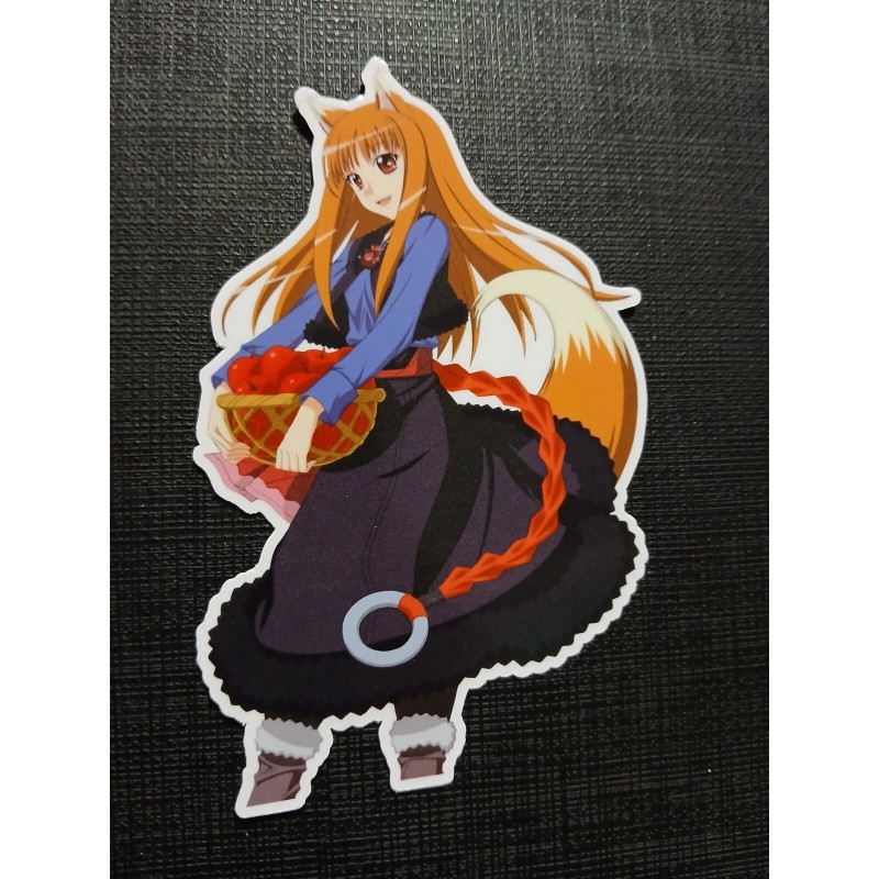 Holo Spice and Wolf Glossy Sticker Anime Waterproof!