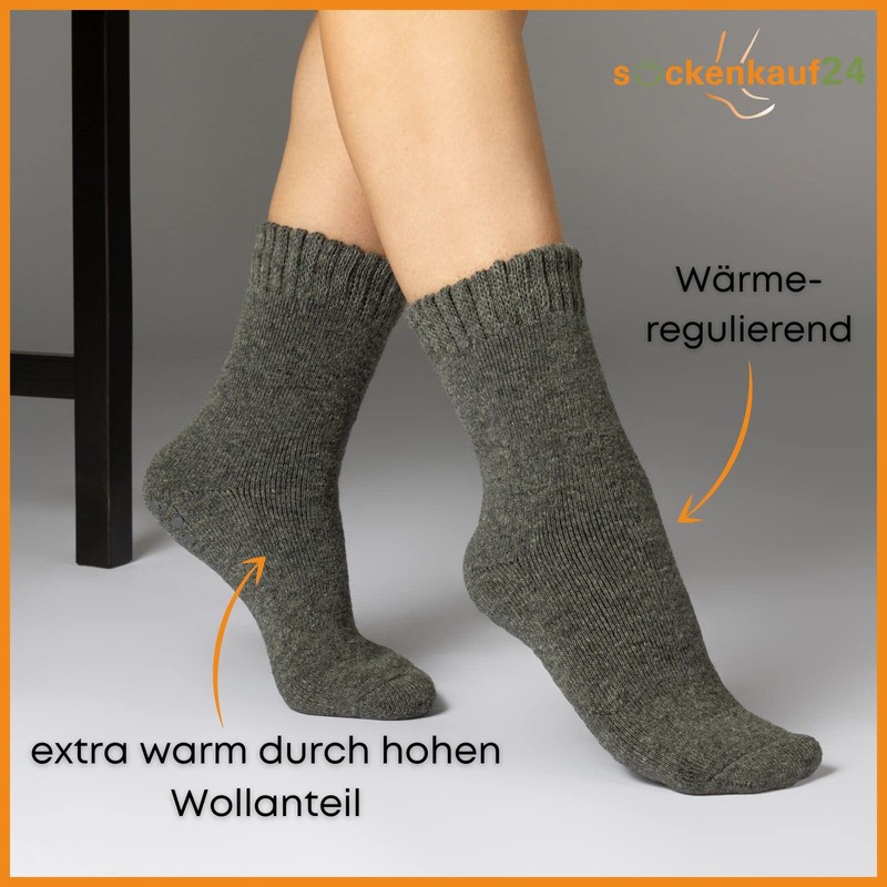 Sockenkauf24 21463 Men’s Socks, 2, 4, 6 Pairs, ABS Socks,