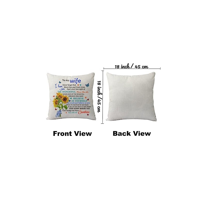 Wife Gifts from Husband, Inspirational Gift to My Wife Never