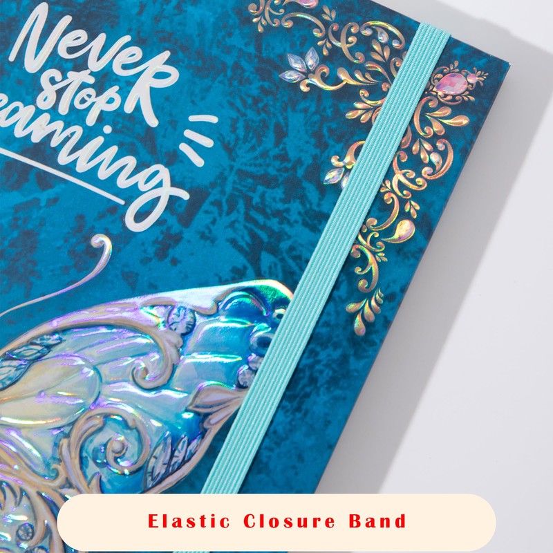 Spiral Notebook College Ruled Journal for Writing B5 3D Butterfly