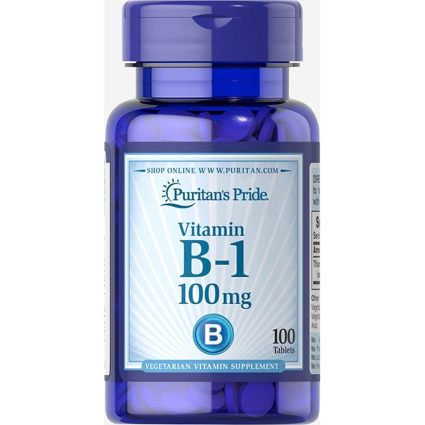 Puritan's Pride Vitamin B-1 100 mg-100 Tablets