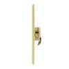 Single Gang Flush Mount Phone Plate, Ivory