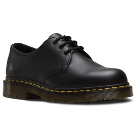 Dr. Martens, Unisex 1461 Slip Resistant Service Shoes, Black, 8 US Men/9 US Women