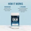 Natural Vitality Calm Mind, suplemento de magnesio con L-teanina, sin
