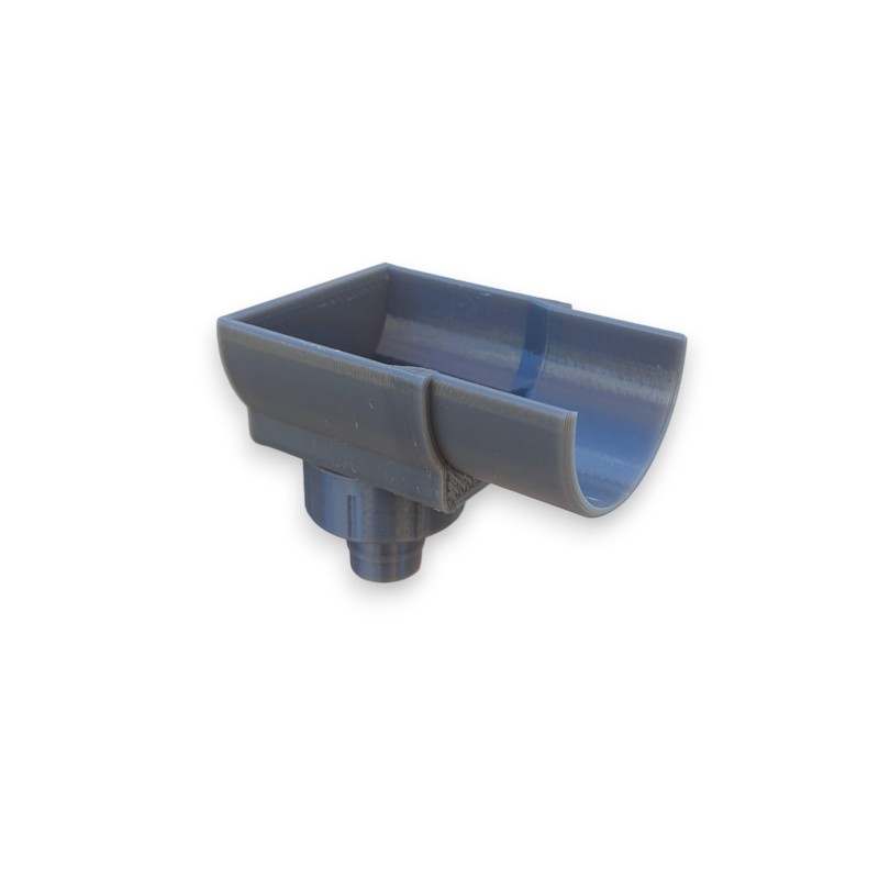 Half Round 36 mm Greenhouse Outlet & Blank End Kit.