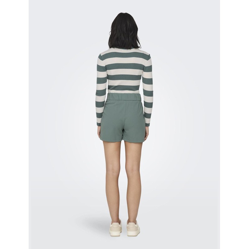 JdY Women's Jdygeggo JRS Noos Shorts, Chinois Green/Detail:black Button, L