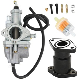 Carburetor for Yamaha Timberwolf 250 Compatible with 1992-2000 Yamaha Timberwolf 250 YFB250 YFB250FW Carb, YFB250 Carburetor with Intake Manifold Boot Kit