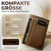 Fibonex Magic Wallet Leather Wallet with Coin Compartment - Slim