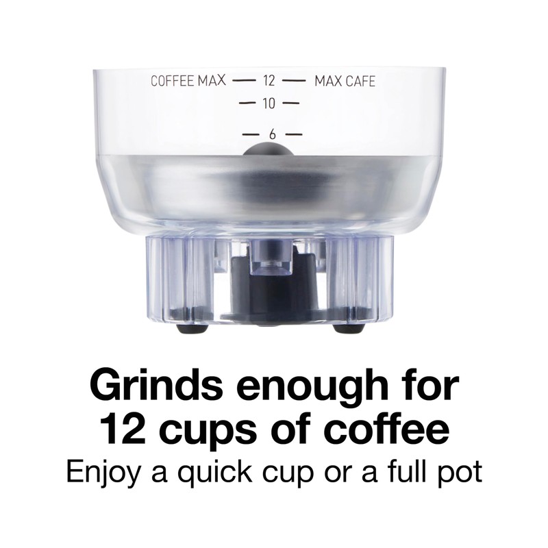 Proctor Silex Sound Shield Electric Coffee Grinder for Quiet Grinding,