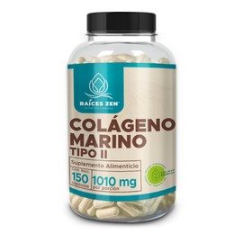 Colágeno Marino Puro 150 cápsulas Raíces Zen Super Premium