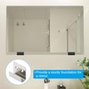PATIKIL Tile Hanger Brackets 1.6x1.4"", 6 Set U Wall Mounted