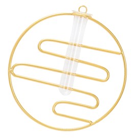 Mipcase Hydroponic Wall Vase Elegant Test Tube Propagation Station for Air Plants Minimalist Hanging Decor for Home Kitchen Bedroom and Dormitory Stylish Terrarium Holder