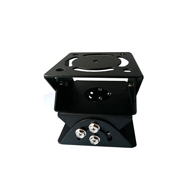 Rosebe Security Camera Pole Mounting Hardware Stay [Black] Security Camera