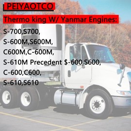 PEIYAOTCO Oil Change PM Kit 11-9959 11-9965 11-9955 Compatible With Thermo King S-700, S700, S-600M, S600M, C600M, C-600M, S-610M Precedent S-600, S600, C-600, C600, S-610, S610 (THREE sets)