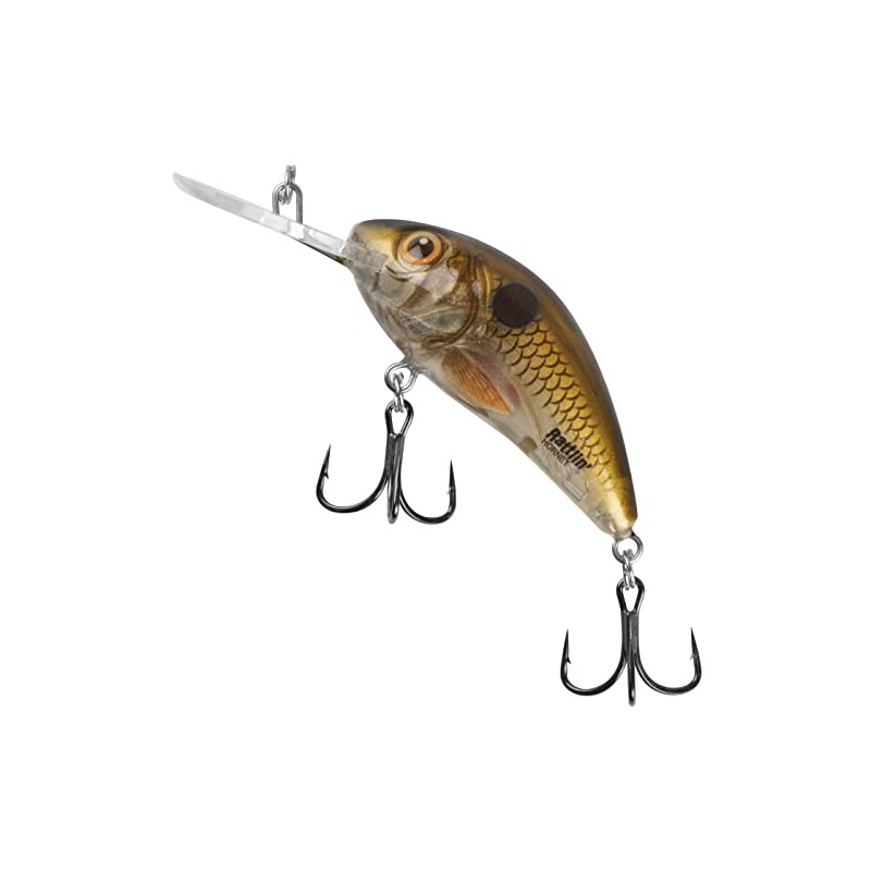 Salmo Rattlin Hornet Floating Wobbler, Salmo Colours: Pearl Shad Clear,