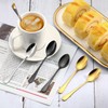 12 Pcs Demitasse Espresso Spoons Set, 4.7" Mini Coffee Spoons,