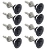 Woopeey 8 Pcs 1.25 inch Universal Stainless Steel Rod Vehicle