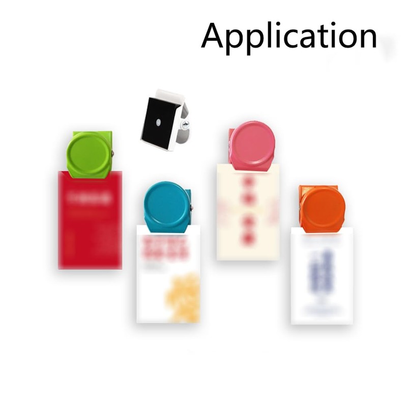 Magnetic Clips, 8Pcs Whiteboard Fridge Strong Magnets Clips for House