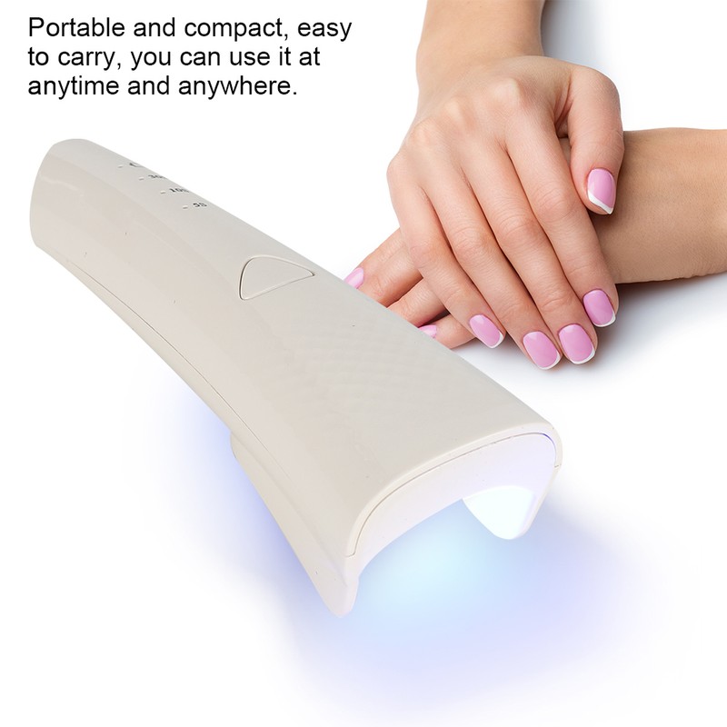 3W Portable Rechargeable Nail Lamp USB LED Gel Nail Polish