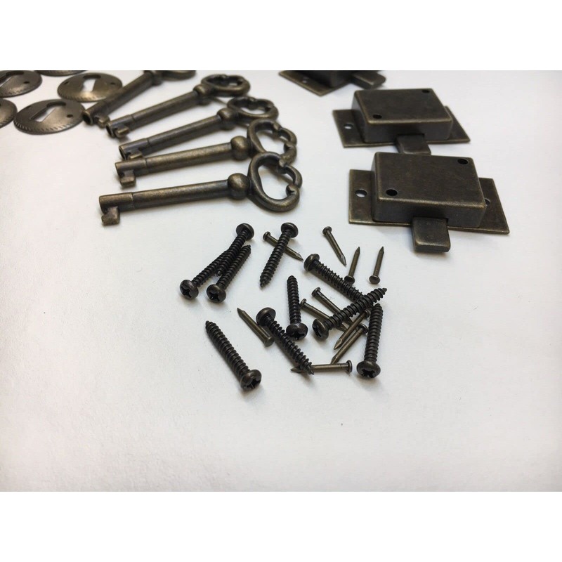 Tools and Replacement for Clock. Cabinet Front Door Lock and