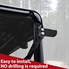 SAUTVS UTV Rear Roof Light Brackets, Rear Pro-fit Cage LED