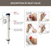 GDHeHKJi Dual Flush Toilet Tank Kit for 2-Inch Two-Piece Toilets,