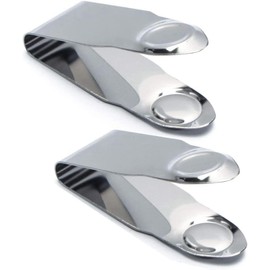 2 Pcs Stainless Steel Strawberry Huller Fruit Stem Remover Home Kitchen Tools for Cherry Tomato, Corers, Fruit Vegetable Tools, Silver, 2.8 * 1In