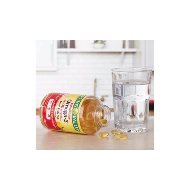 Omega 3 - 1000 mg - 120 cápsulas blandas con