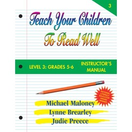 Teach Your Children to Read Well Level 3 Instructor's Manual