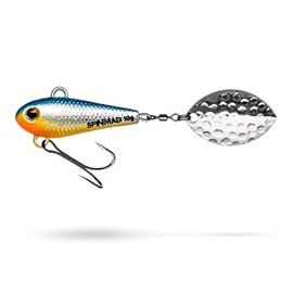 SpinMad Lieblingsköder Originals Jig Spinner Fishing Lure Colour Flipper, Size 14 g