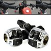 Chrome Motorcycle Handlebar Switch, 1 Pair Motorcycle Handlebar Switch Control