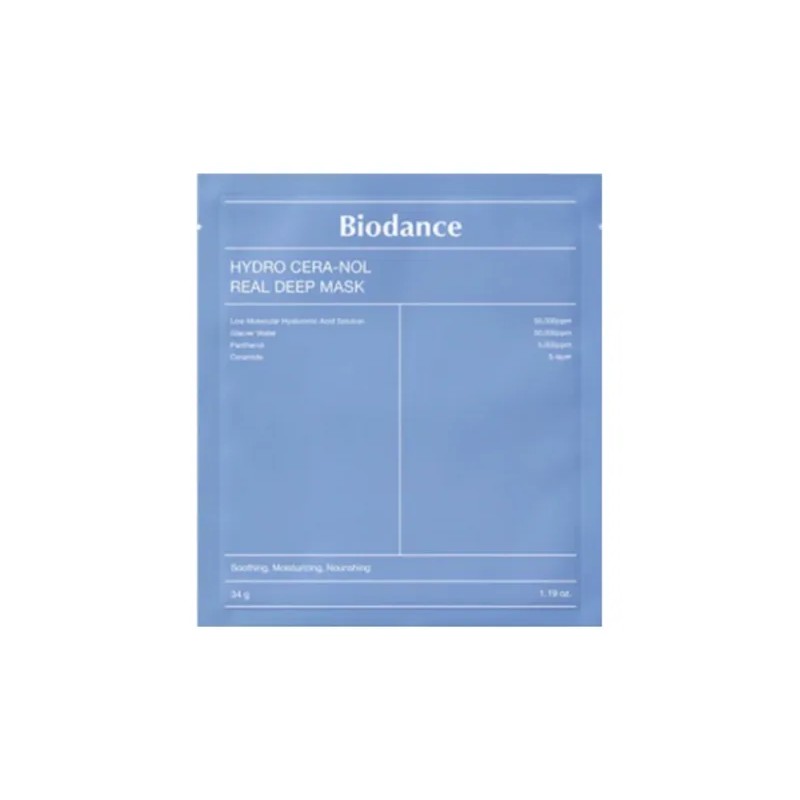 Biodance Hydro Cera-nol Real Deep Mask 4 Piezas Tipo De