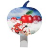 8Pcs Apple Shape PunchFree Hook WallMounted Sticking Hook Kitchen Bathroom