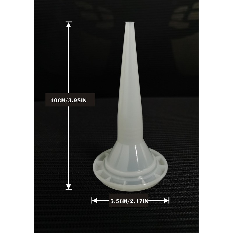 Caulking Nozzle for Caulk Gun,Reusable Silicone Caulk Nozzle Applicator Durable