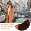 tintoke Fox Tail, Fox Tail Pendant, Approx. 40 cm, Fur