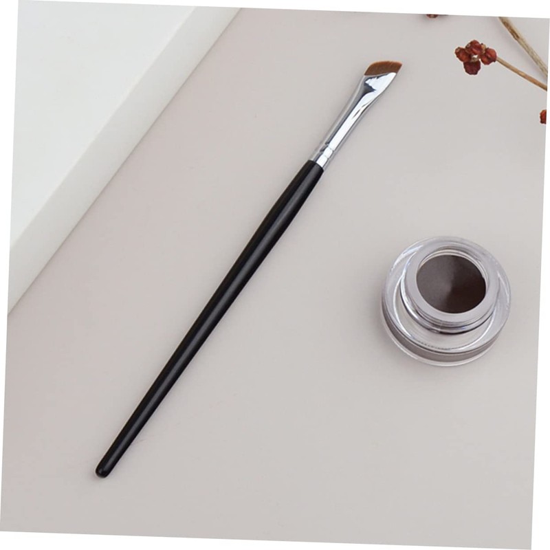 VICASKY 6pcs Angled Eyeliner Brush Flat Eyebrow Eye Shadow and