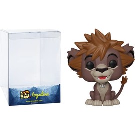 Sora [Lion Form] (E3 2019 Exc): P o p ! Vinyl Figurine Bundle with 1 Compatible 'ToysDiva' Graphic Protector (556-40687 - B)