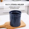 KOOV Kitchen Utensil Holder, Large Ceramic Utensil Crock, Deep and