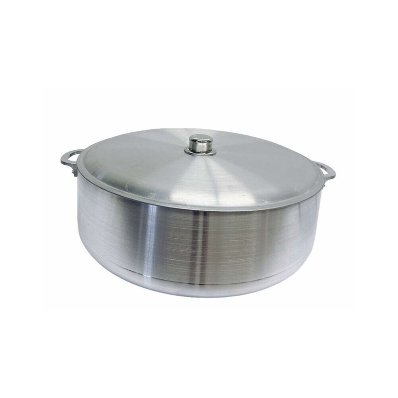 31 Qt Aluminum Caldero Cookware Pot Dutch Oven With Lid