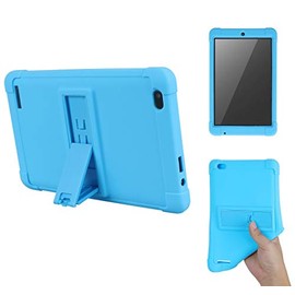 8Wireless Portable Electronic Device Cover, Tablet Case for onn 7-inch Tablet Model: 100015685 / 100005206 / 100026191 (Blue), Shockproof Silicone Case Cover with Kickstand