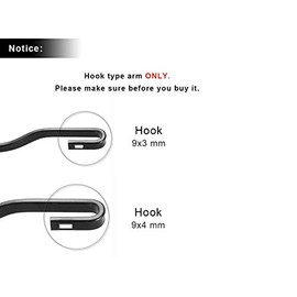 MTEC Sports Wing Windshield Wiper Blade 24" Silver Color