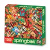 Springbok's 1500 Piece Jigsaw Puzzle Christmas Collage - Made in