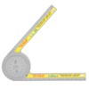 6Pcs Scribing Tool Protractor Angle Scriber Measuring Ruler Pencil Set