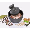 Zassenhaus Manu Cast Iron Mortar & Pestle, 4" x 3",